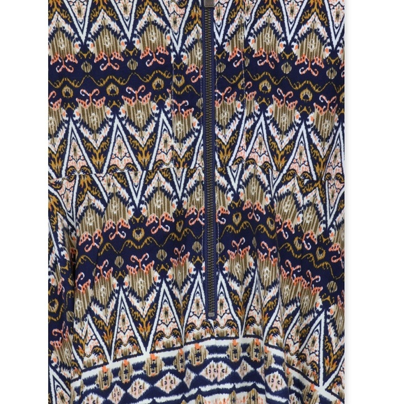 Miss Me Sleeveless Dress Tribal Pattern Size L - Picture 6 of 8
